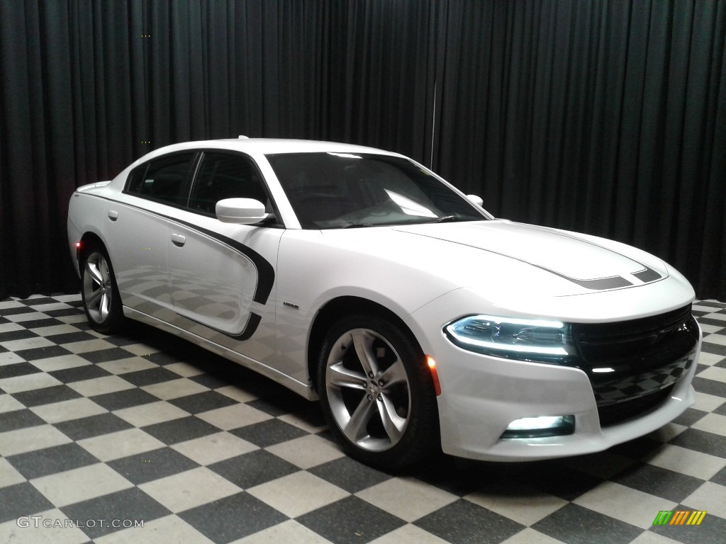 2016 Charger R/T - Bright White / Black photo #4