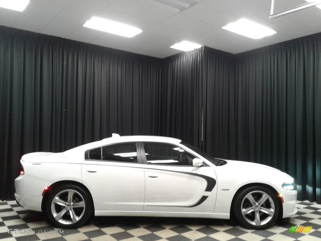 2016 Charger R/T - Bright White / Black photo #5