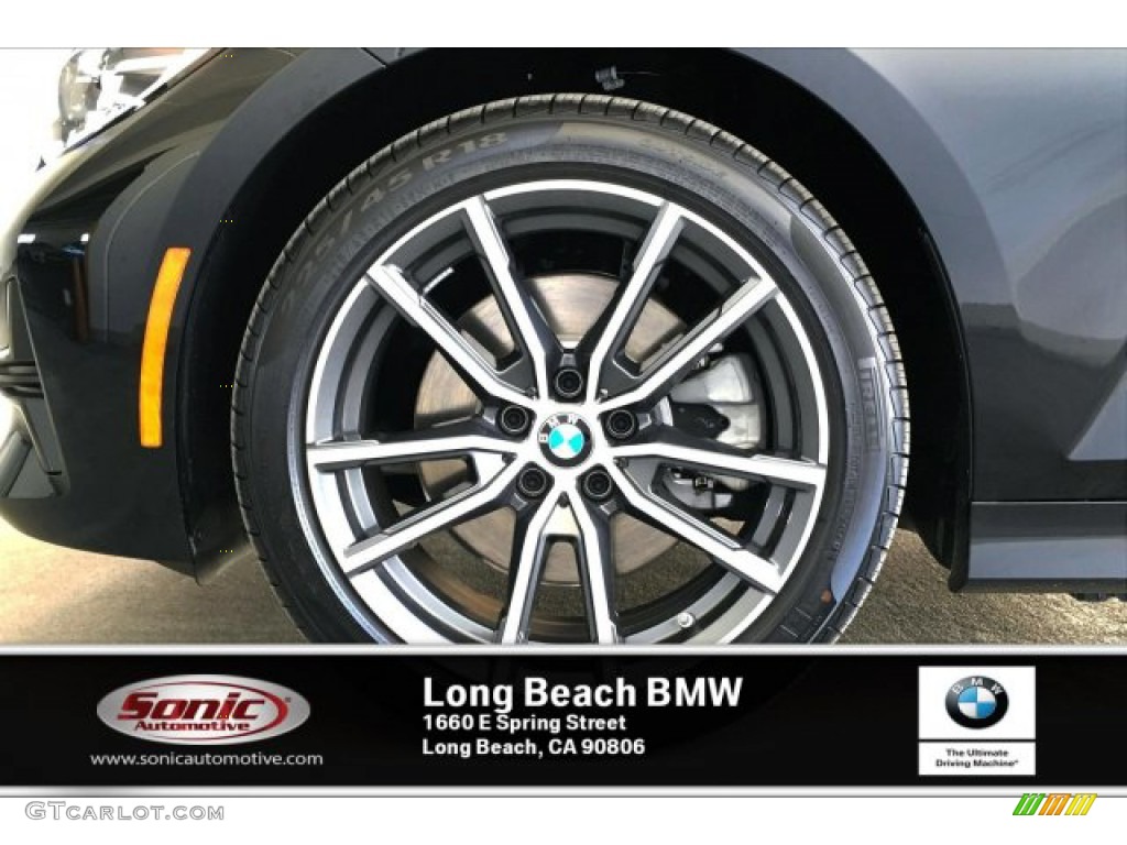 2019 3 Series 330i Sedan - Jet Black / Black photo #9