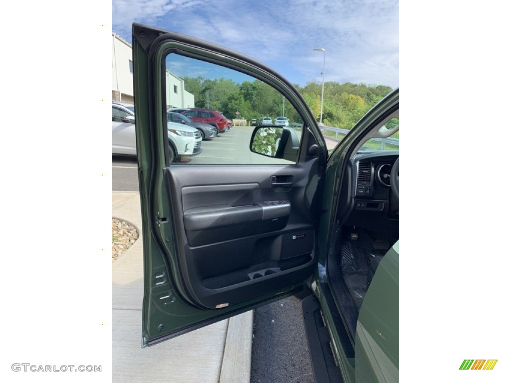 2020 Toyota Sequoia TRD Pro 4x4 Black Door Panel Photo #135111047