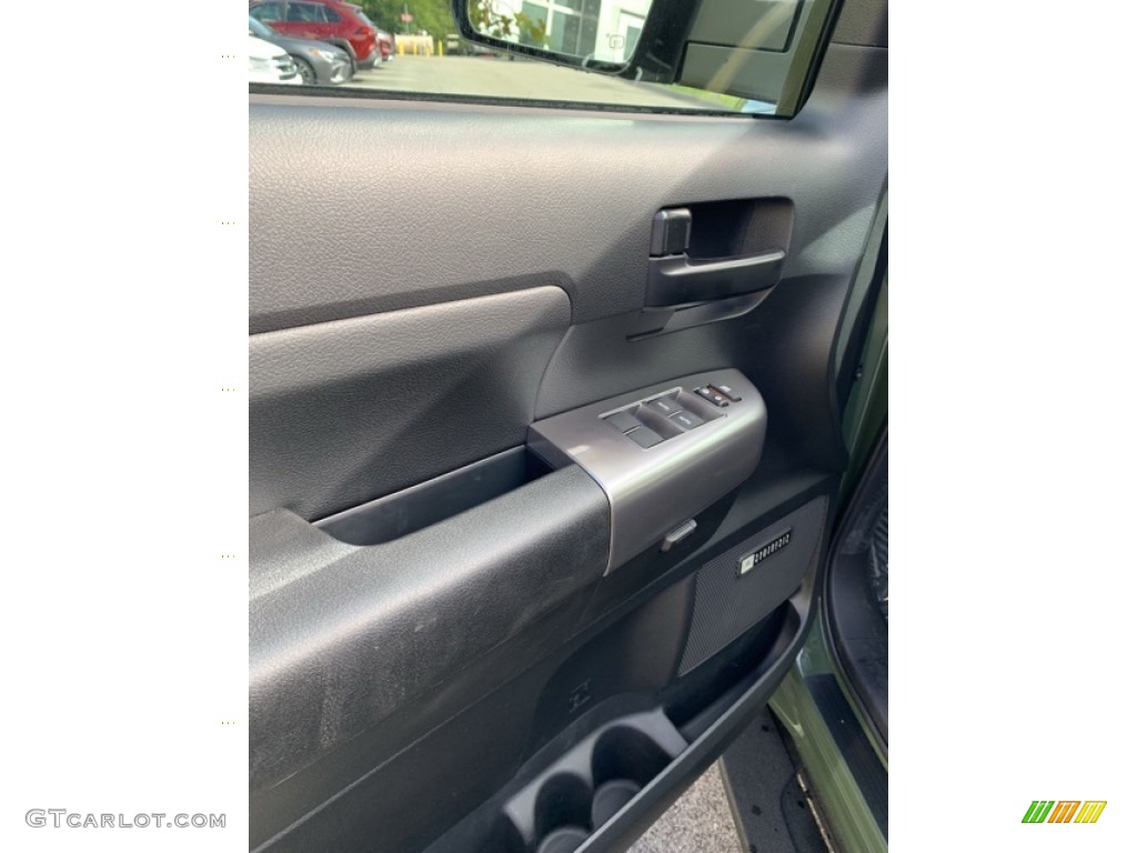 2020 Toyota Sequoia TRD Pro 4x4 Black Door Panel Photo #135111068
