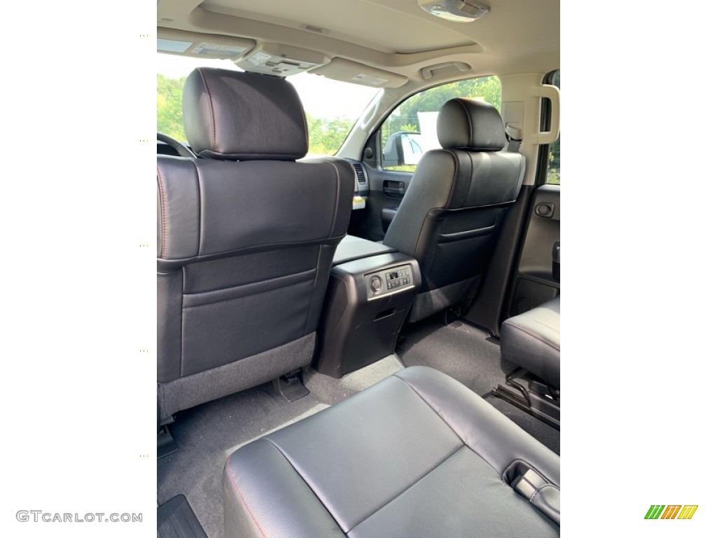 Black Interior 2020 Toyota Sequoia TRD Pro 4x4 Photo #135111218