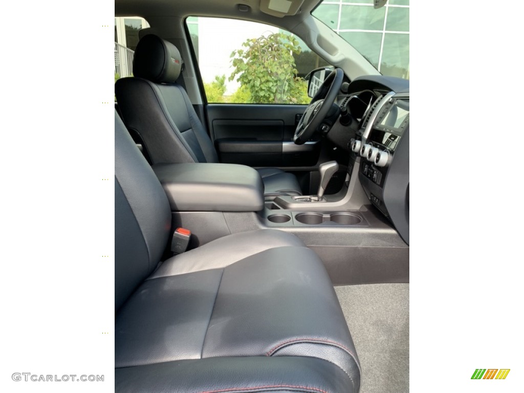 Black Interior 2020 Toyota Sequoia TRD Pro 4x4 Photo #135111452