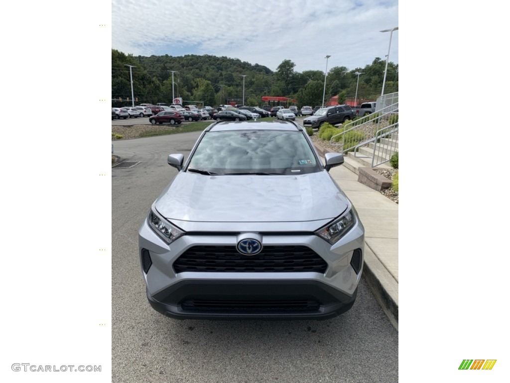 2019 RAV4 LE AWD Hybrid - Silver Sky Metallic / Black photo #3