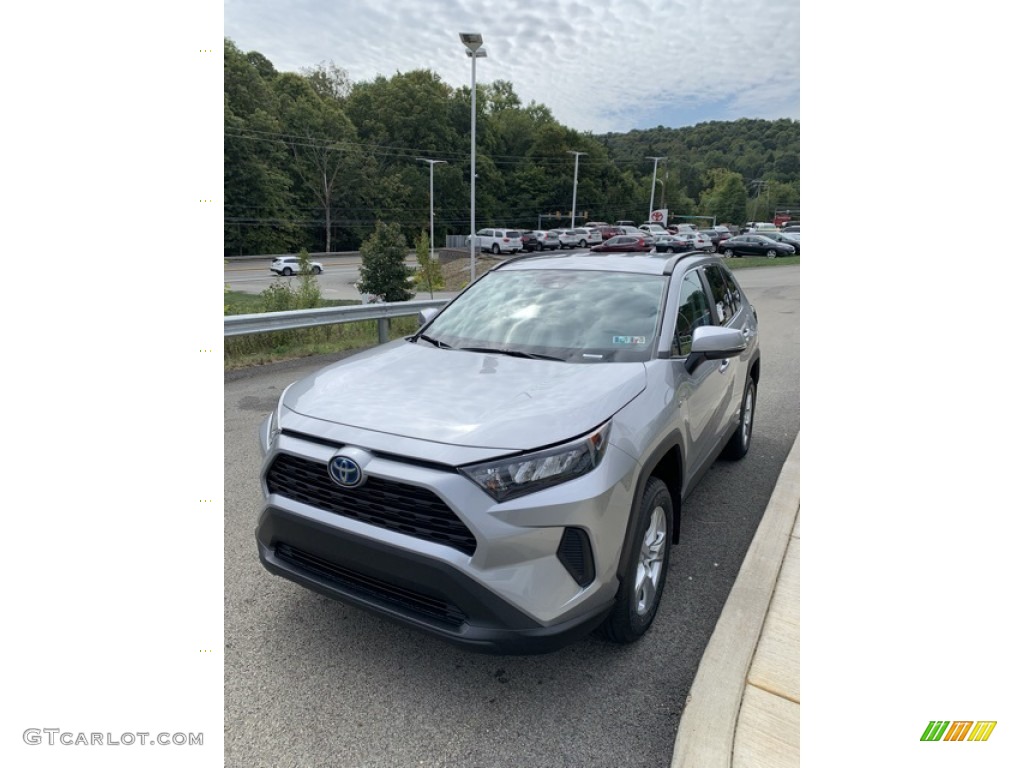 2019 RAV4 LE AWD Hybrid - Silver Sky Metallic / Black photo #4