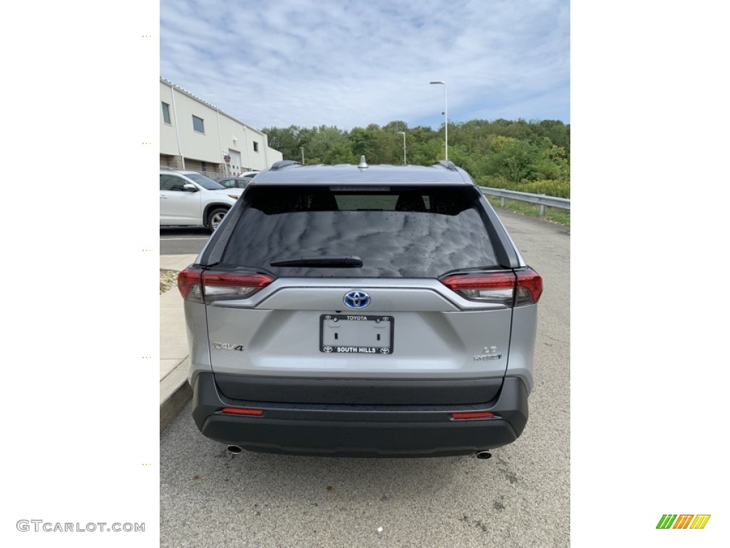 2019 RAV4 LE AWD Hybrid - Silver Sky Metallic / Black photo #6
