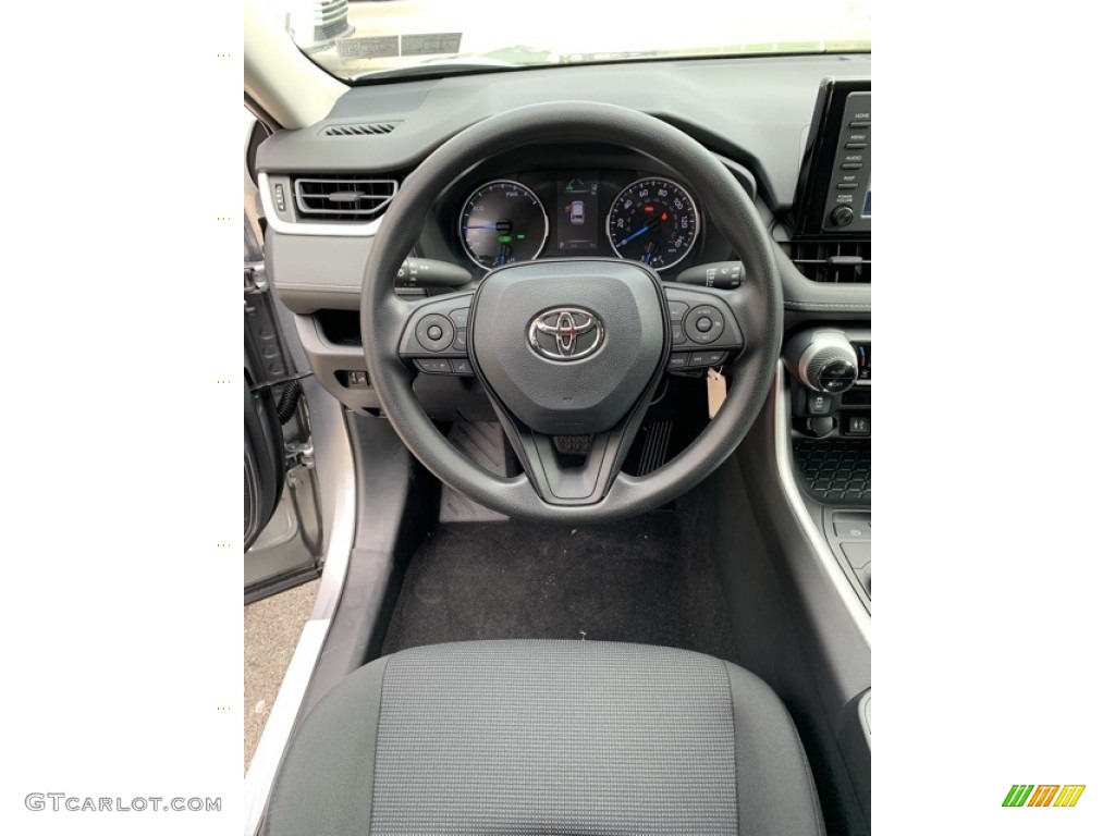 2019 RAV4 LE AWD Hybrid - Silver Sky Metallic / Black photo #12