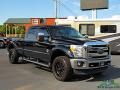 2016 Shadow Black Ford F350 Super Duty Lariat Crew Cab 4x4  photo #7