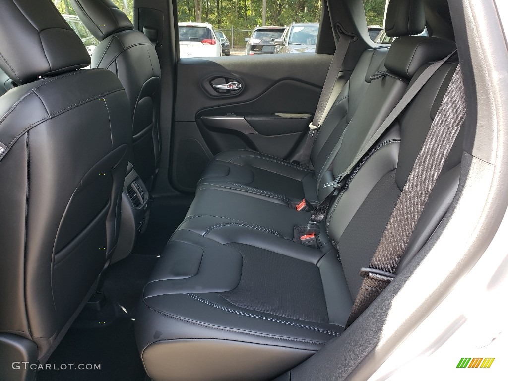 Black Interior 2020 Jeep Cherokee Latitude Plus 4x4 Photo #135116678