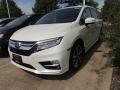 2019 White Diamond Pearl Honda Odyssey Elite  photo #1