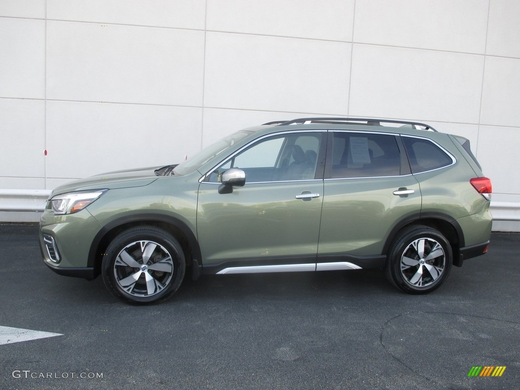 Jasper Green Metallic 2019 Subaru Forester 2.5i Touring Exterior Photo #135117381