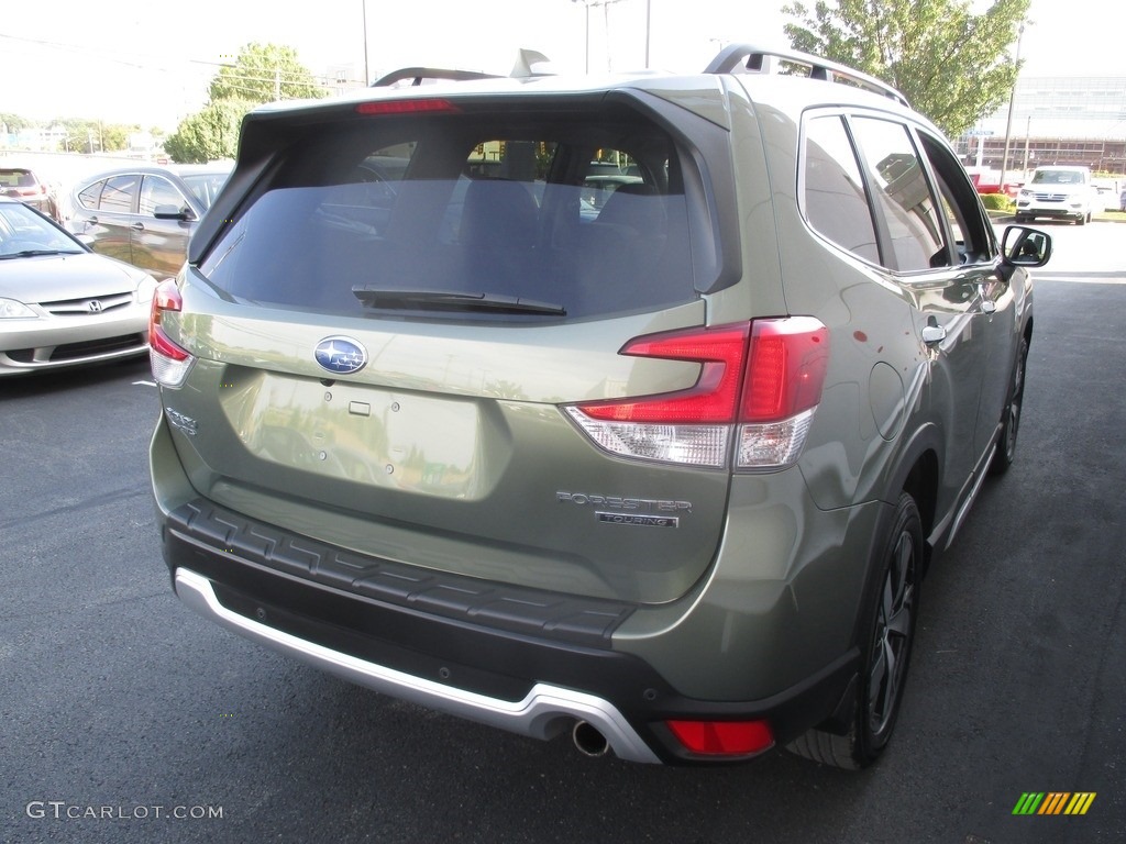 2019 Forester 2.5i Touring - Jasper Green Metallic / Black photo #6