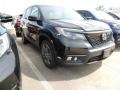 2019 Crystal Black Pearl Honda Passport EX-L AWD  photo #3