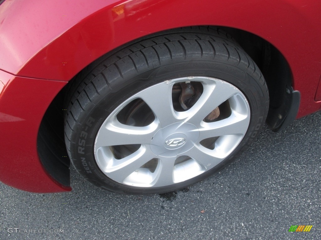 2012 Elantra Limited - Red Allure / Beige photo #9