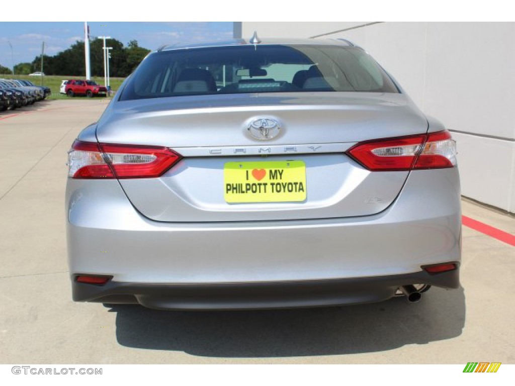 2019 Camry LE - Celestial Silver Metallic / Ash photo #7
