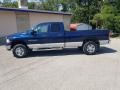 2003 Atlantic Blue Pearl Dodge Ram 2500 SLT Quad Cab 4x4  photo #2