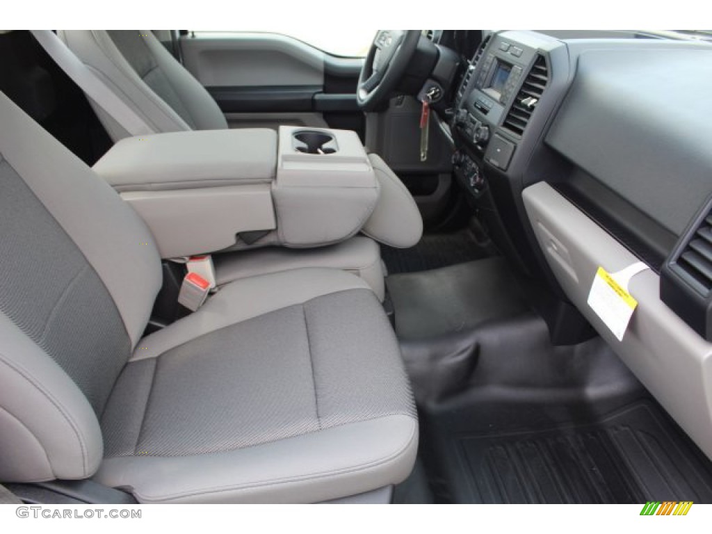 2019 F150 XL Regular Cab - Oxford White / Earth Gray photo #22