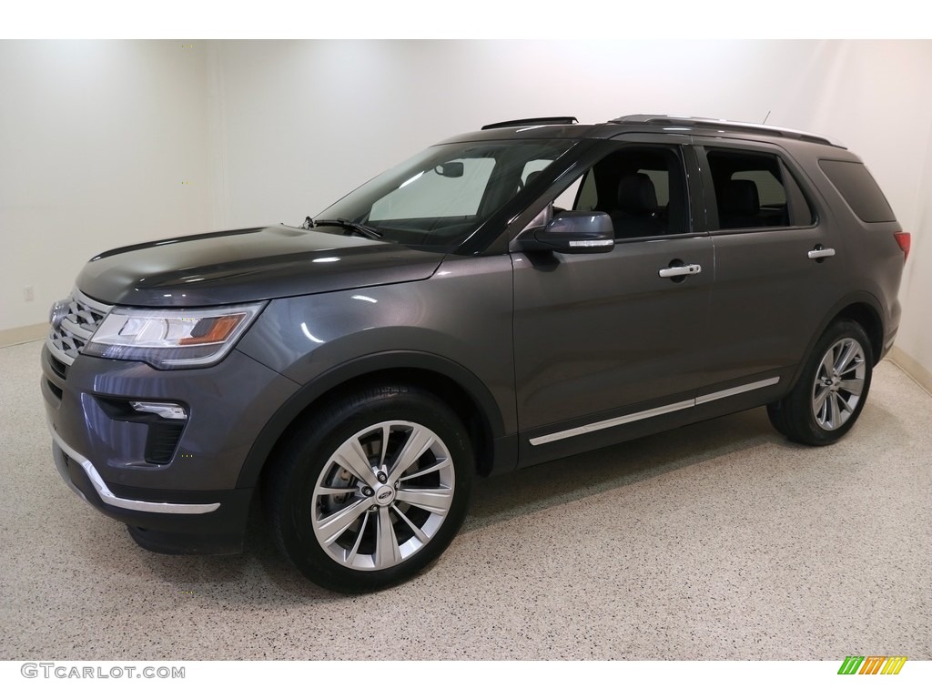 2019 Explorer Limited 4WD - Magnetic / Medium Black photo #3