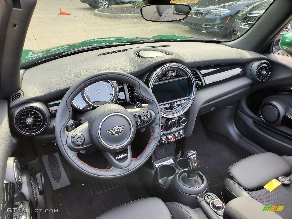 Carbon Black Interior 2020 Mini Convertible Cooper S Photo #135122970