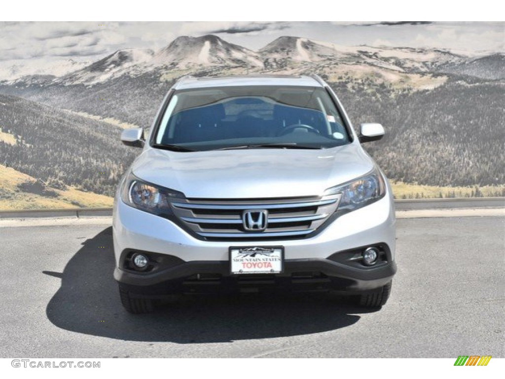 2014 CR-V EX-L AWD - Alabaster Silver Metallic / Black photo #4