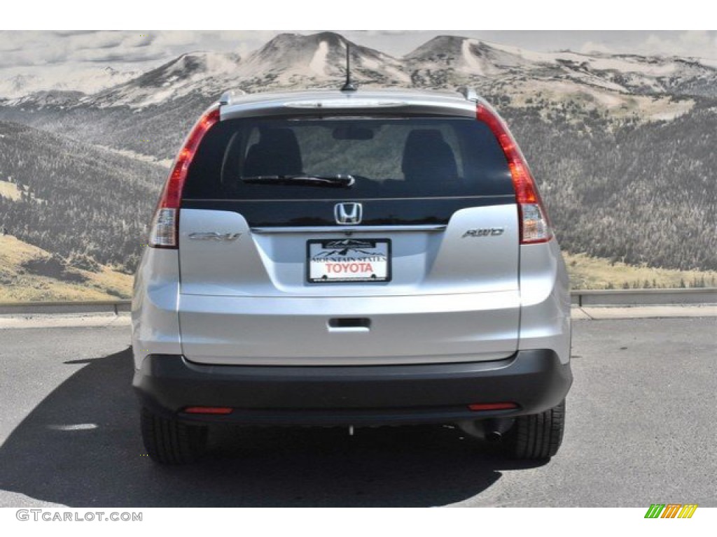 2014 CR-V EX-L AWD - Alabaster Silver Metallic / Black photo #8