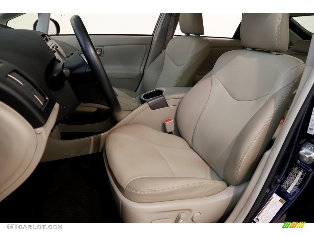 2014 Prius Four Hybrid - Nautical Blue Metallic / Bisque photo #5