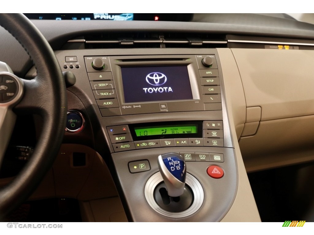 2014 Prius Four Hybrid - Nautical Blue Metallic / Bisque photo #9