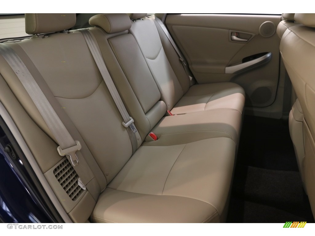 2014 Prius Four Hybrid - Nautical Blue Metallic / Bisque photo #19