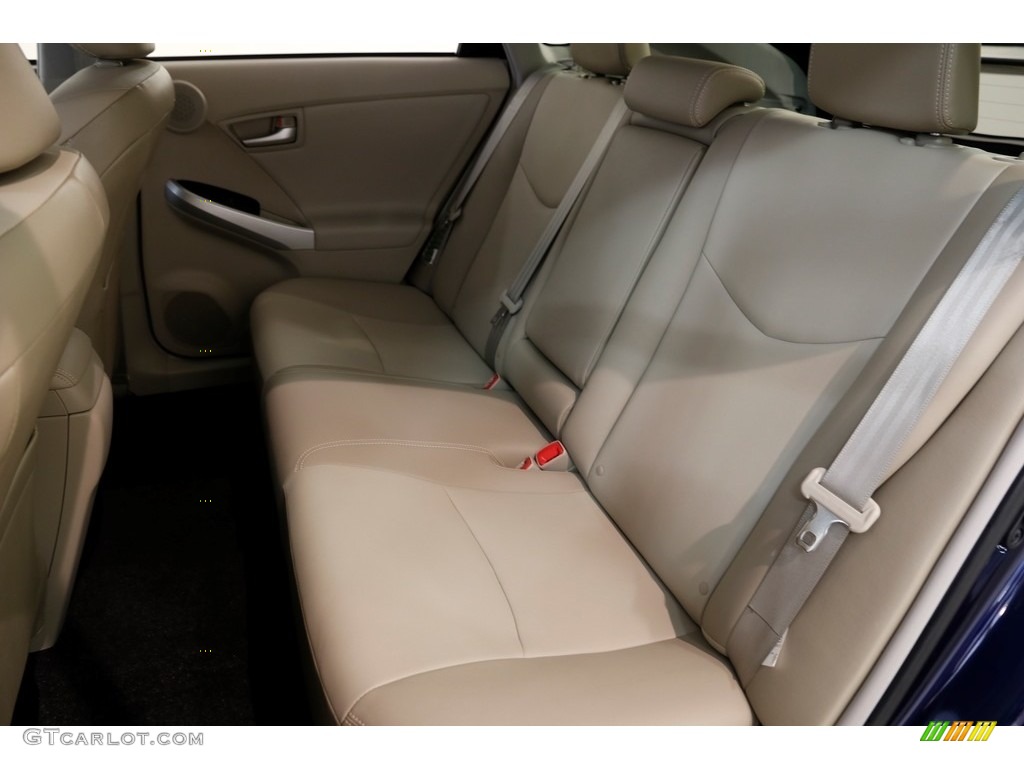 2014 Prius Four Hybrid - Nautical Blue Metallic / Bisque photo #20