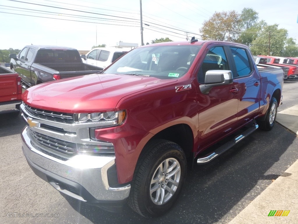 2020 Silverado 1500 LT Z71 Crew Cab 4x4 - Cajun Red Tintcoat / Jet Black photo #6