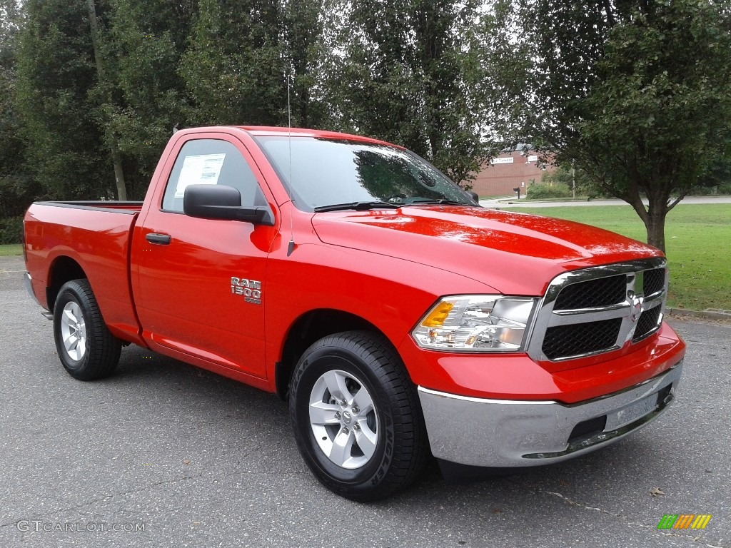 Flame Red 2019 Ram 1500 Classic Tradesman Regular Cab Exterior Photo #135126525