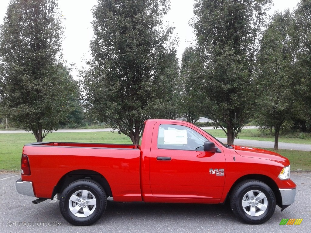 Flame Red 2019 Ram 1500 Classic Tradesman Regular Cab Exterior Photo #135126555
