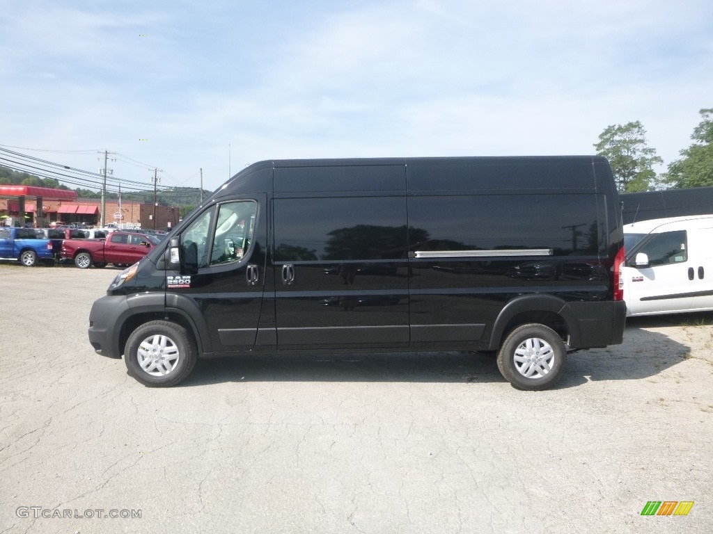 Black 2019 Ram ProMaster 2500 High Roof Cargo Van Exterior Photo #135127272