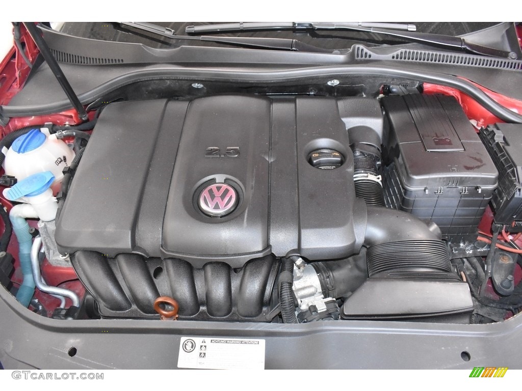 2010 Jetta SE Sedan - Salsa Red / Titan Black photo #6