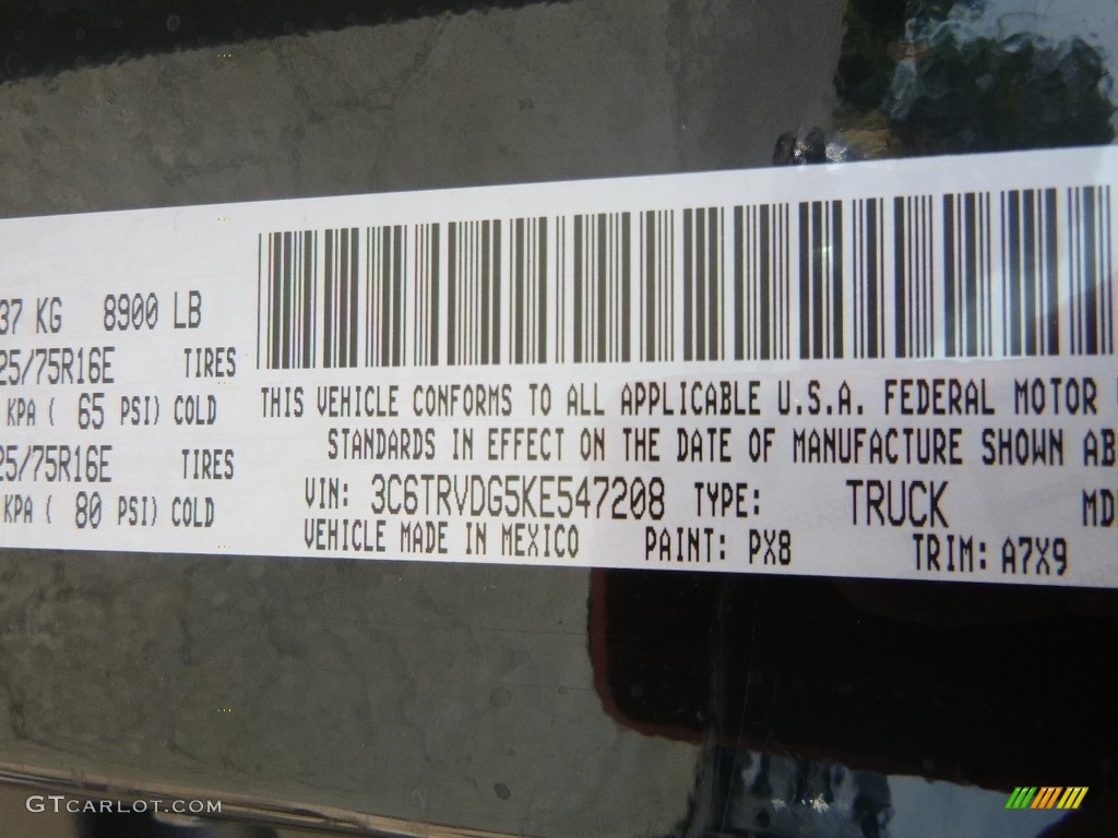 2019 ProMaster Color Code PX8 for Black Photo #135127614
