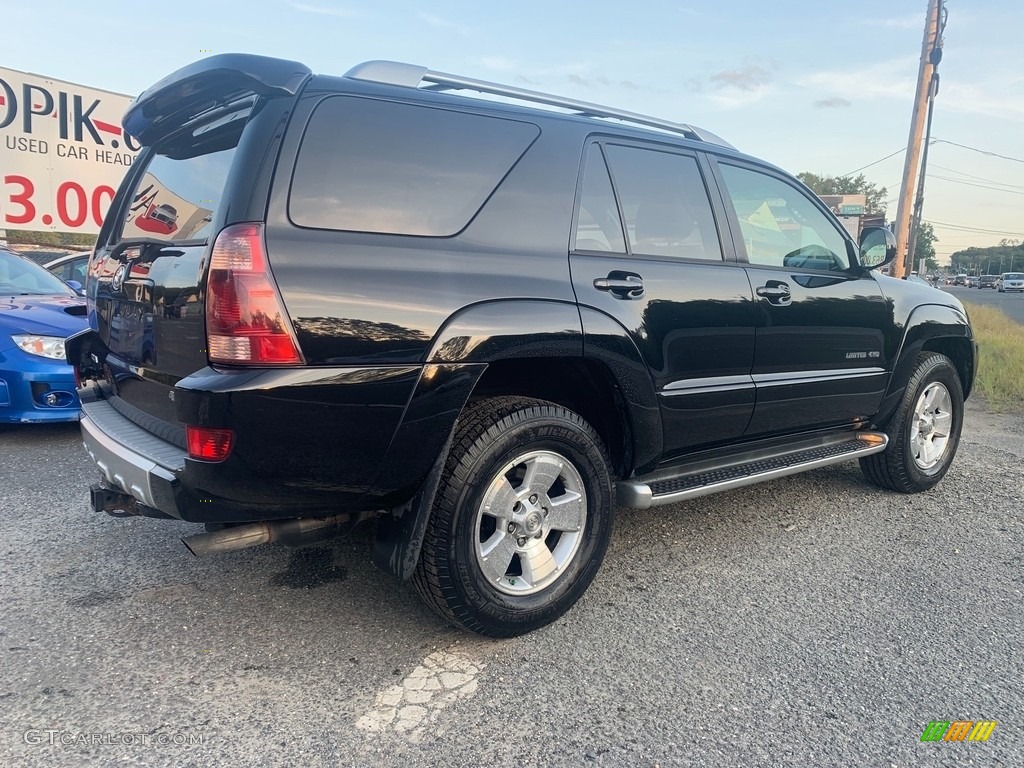 2004 4Runner Limited 4x4 - Black / Stone photo #3