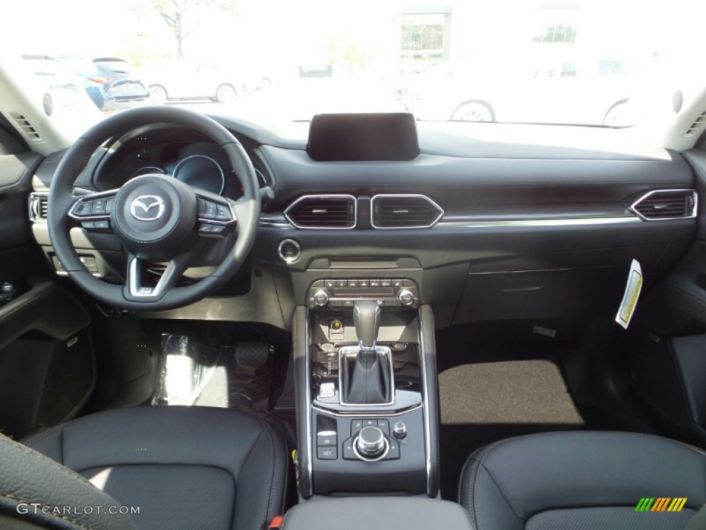 2019 Mazda CX-5 Grand Touring AWD Black Dashboard Photo #135129000