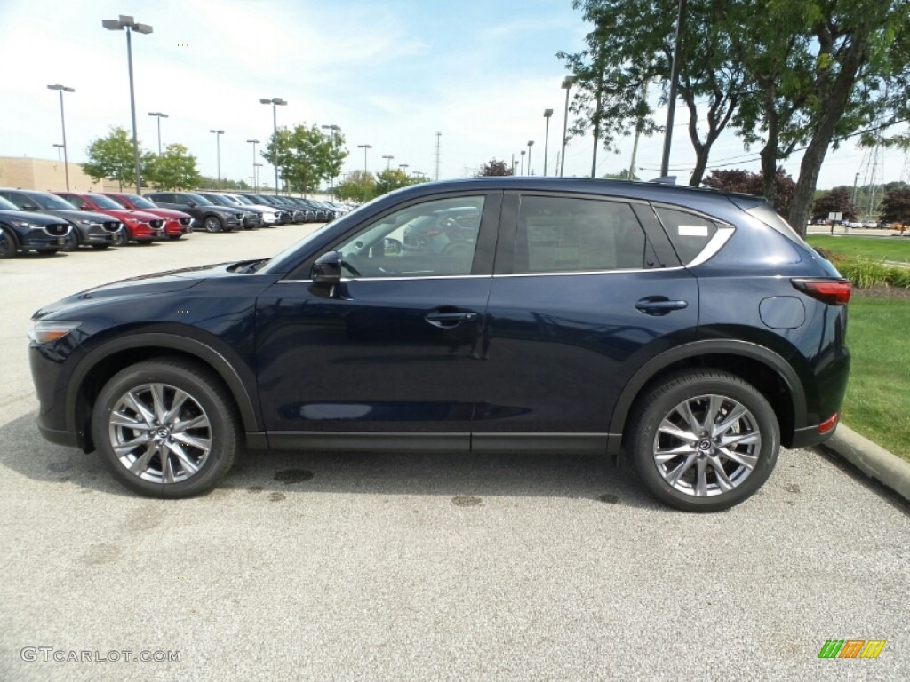 Deep Crystal Blue Mica 2019 Mazda CX-5 Grand Touring AWD Exterior Photo #135129576
