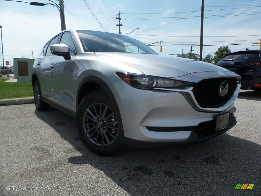 2019 CX-5 Touring AWD - Sonic Silver Metallic / Black photo #1