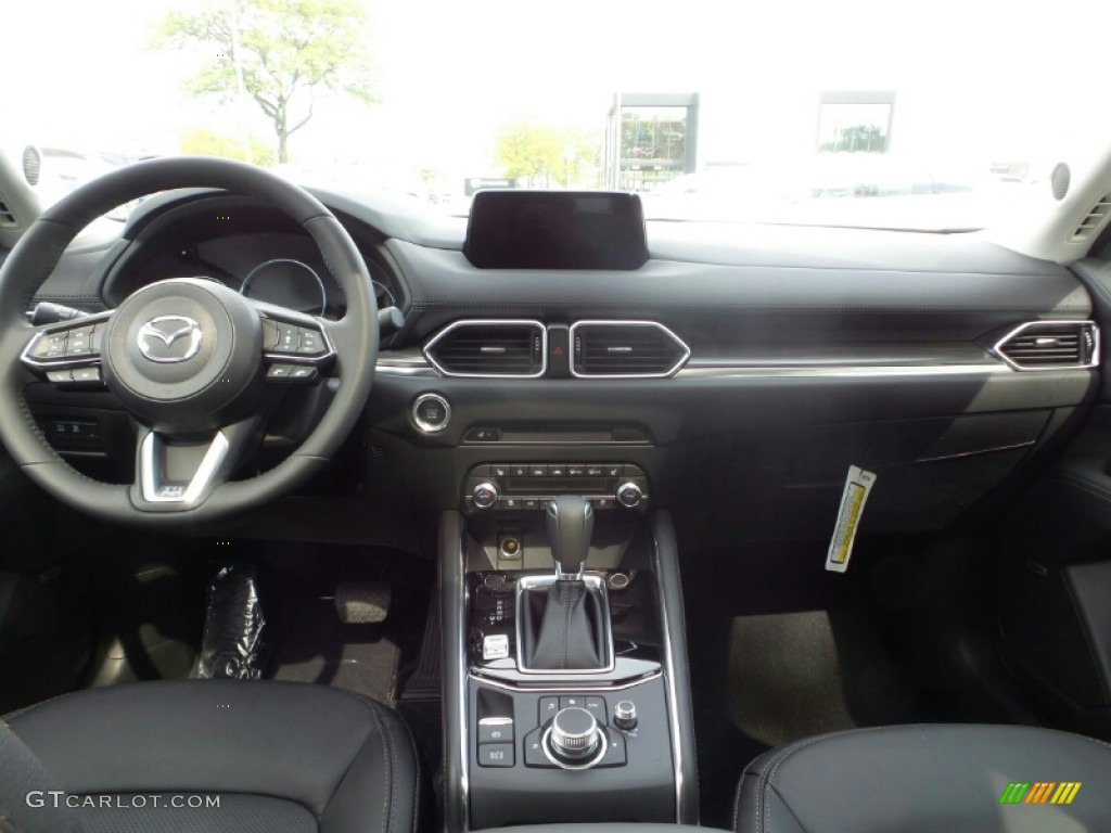 2019 Mazda CX-5 Grand Touring AWD Black Dashboard Photo #135130584