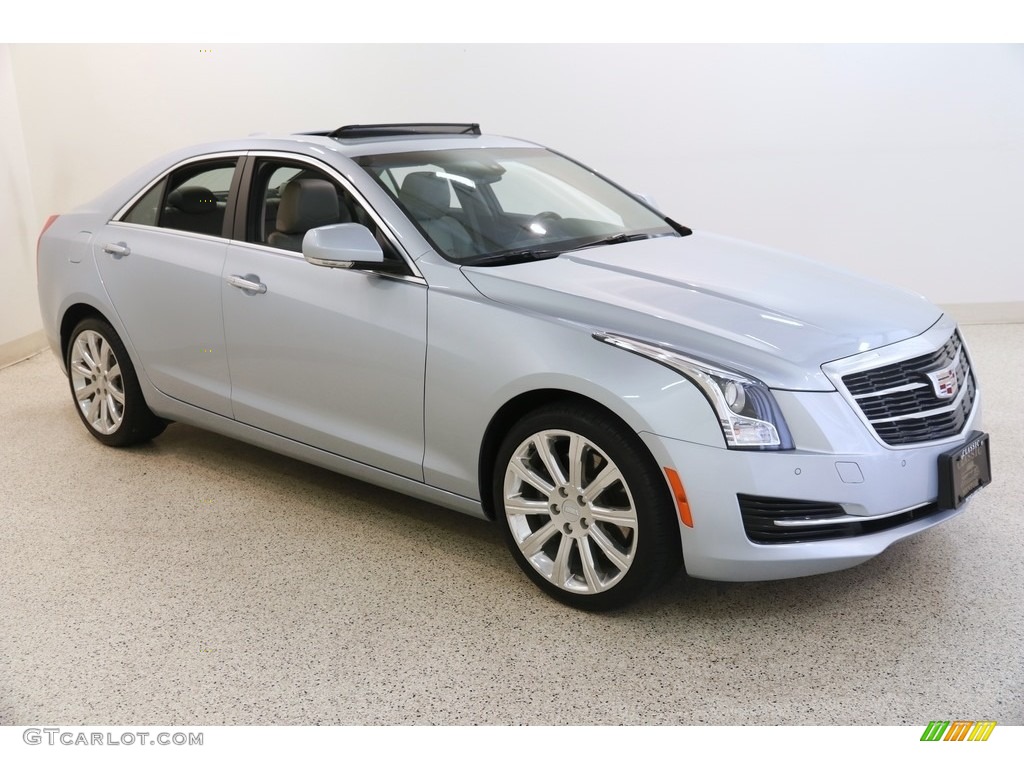 2017 ATS Luxury AWD - Silver Moonlight Metallic / Light Platinum w/Jet Black Accents photo #1