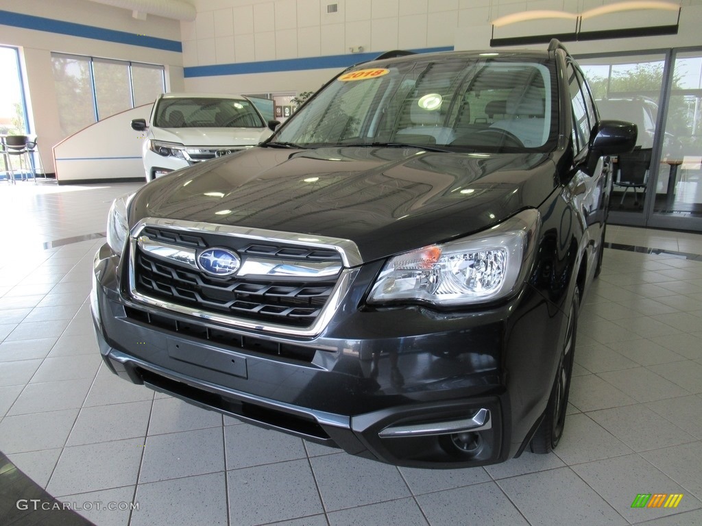 Dark Gray Metallic Subaru Forester