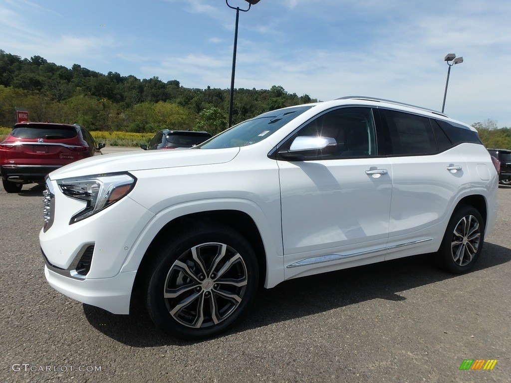 Summit White 2020 GMC Terrain Denali AWD Exterior Photo #135130905