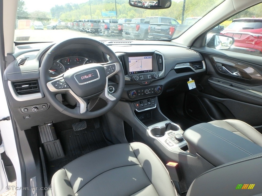 Jet Black Interior 2020 GMC Terrain Denali AWD Photo #135131274
