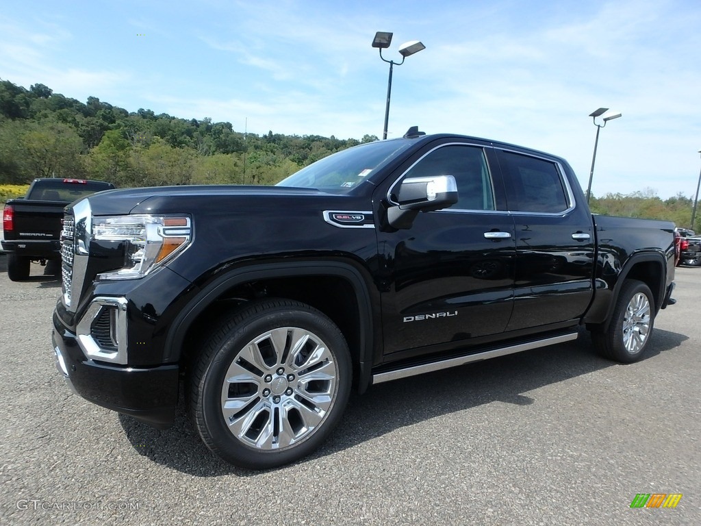 Onyx Black 2020 GMC Sierra 1500 Denali Crew Cab 4WD Exterior Photo #135131967
