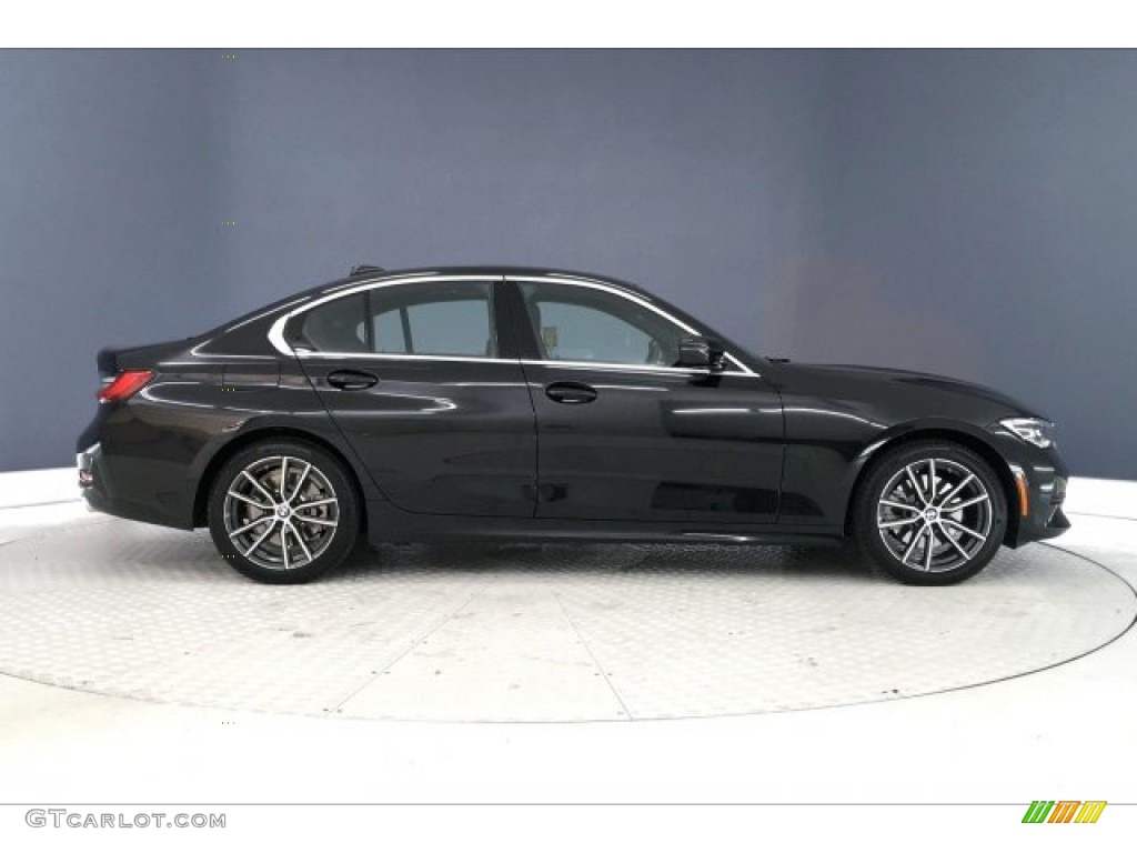 2019 3 Series 330i Sedan - Black Sapphire Metallic / Black photo #31