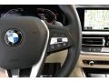 2019 BMW 3 Series Venetian Beige Interior Steering Wheel Photo