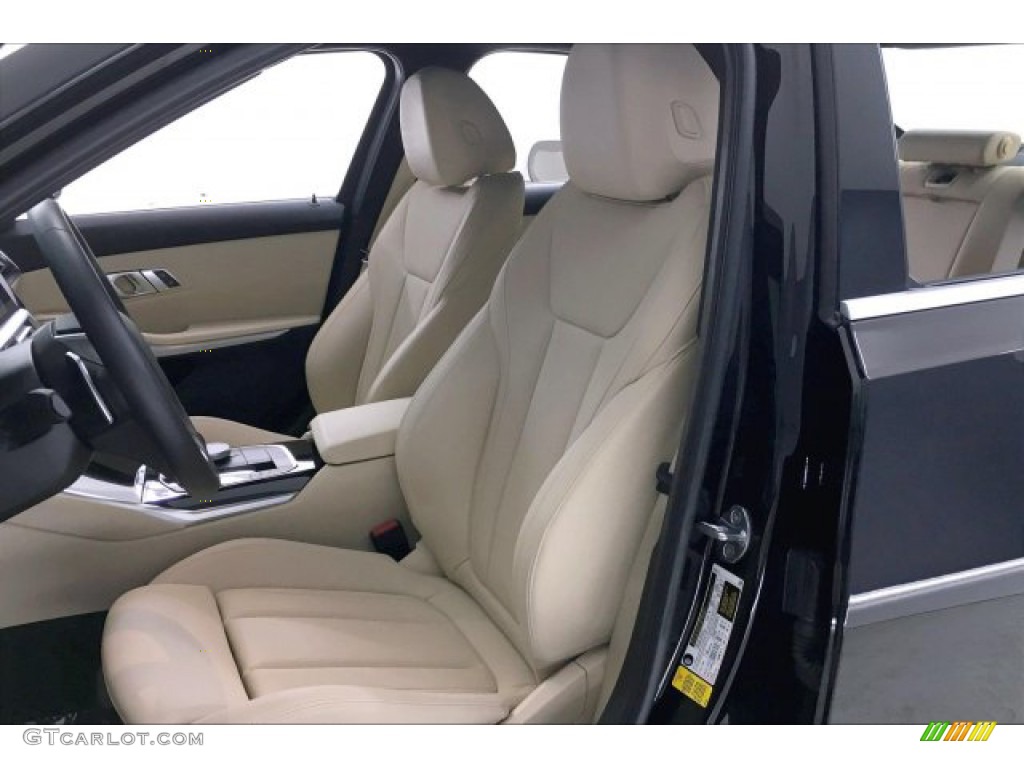 Venetian Beige Interior 2019 BMW 3 Series 330i Sedan Photo #135133116