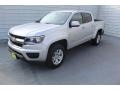 2019 Silver Ice Metallic Chevrolet Colorado LT Crew Cab  photo #4