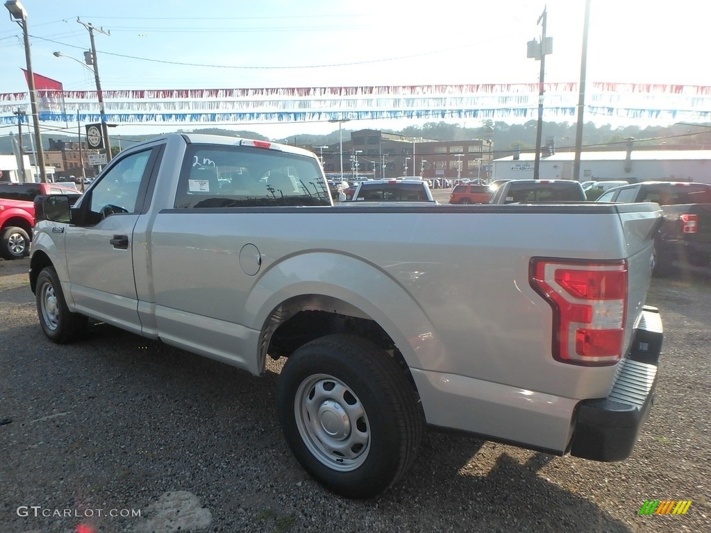 2019 F150 XL Regular Cab - Ingot Silver / Earth Gray photo #5